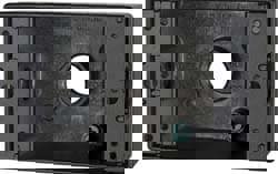 Electrical Outlet Box: Aluminum, Rectangle, 4-9/16